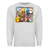 Dove Grey Baseball and Softball mimi Premium Sweatshirt - LillyAllenDesigns