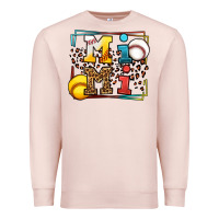 Pale Pink Baseball and Softball mimi Premium Sweatshirt - LillyAllenDesigns