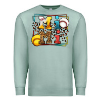 Seafoam Baseball and Softball mimi Premium Sweatshirt - LillyAllenDesigns