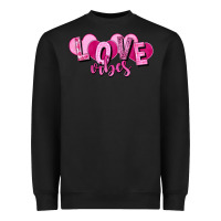 Black Love vibes Valentine's Day Heavyweight Sweatshirt - HowdyJamesFarm