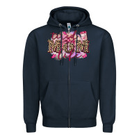 Navy Tired mom life Zipper Hoodie - FaDigitalArtStudio