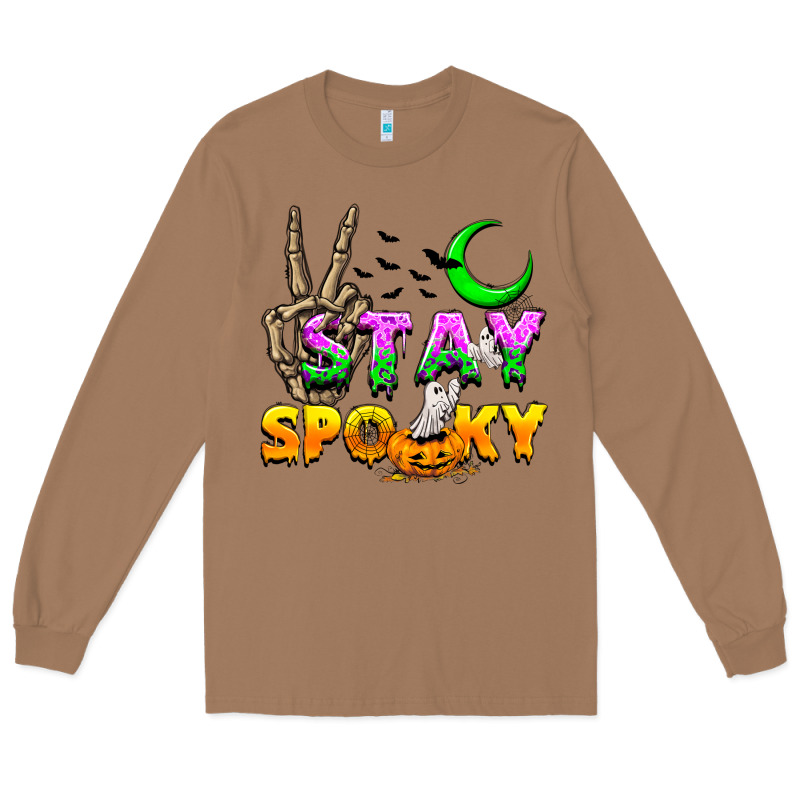 Stay Spooky Long Sleeve Tee by NancyCooperArtShop | Teevron