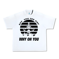 White EFF You See Kay Why Oh You Skeleton Yogas Vintage Urban Heavy Tee - Bettercallsaul