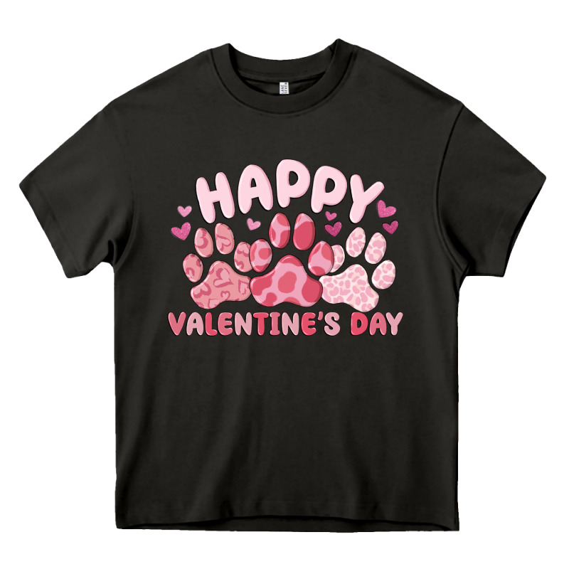 Happy Valentine's Day Heavy Core Tee by MaliasSmallBusiness | Teevron