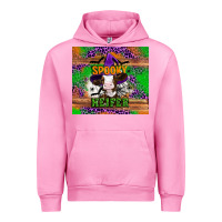 Fuchsia Pink Spooky Heifer Urban Hoodie - Artiststas