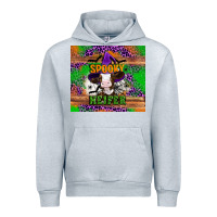 Heather Grey Spooky Heifer Urban Hoodie - Artiststas