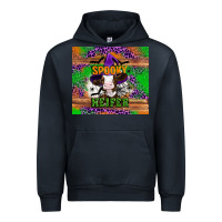 Navy Spooky Heifer Urban Hoodie - Artiststas