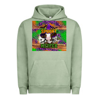 Pigment Oil Green Spooky Heifer Urban Hoodie - Artiststas