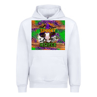 White Spooky Heifer Urban Hoodie - Artiststas