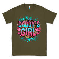 Army Green daddy's girl Classic Tee - RanaPortraitStore