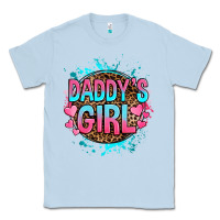 Dusty Blue daddy's girl Classic Tee - RanaPortraitStore
