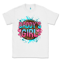 White daddy's girl Classic Tee - RanaPortraitStore
