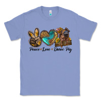 Colony Blue peace love duroc pig Classic Tee - LillyAllenDesigns