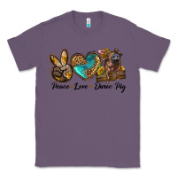 Lavender peace love duroc pig Classic Tee - LillyAllenDesigns