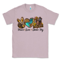 Lilac peace love duroc pig Classic Tee - LillyAllenDesigns