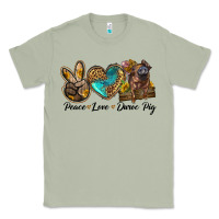 Matcha peace love duroc pig Classic Tee - LillyAllenDesigns