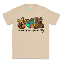 Mushroom peace love duroc pig Classic Tee - LillyAllenDesigns