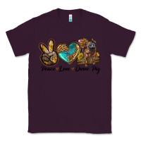 Plum peace love duroc pig Classic Tee - LillyAllenDesigns