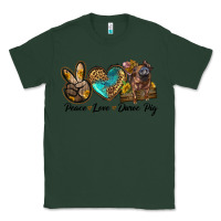 Sports Green peace love duroc pig Classic Tee - LillyAllenDesigns