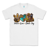 White peace love duroc pig Classic Tee - LillyAllenDesigns