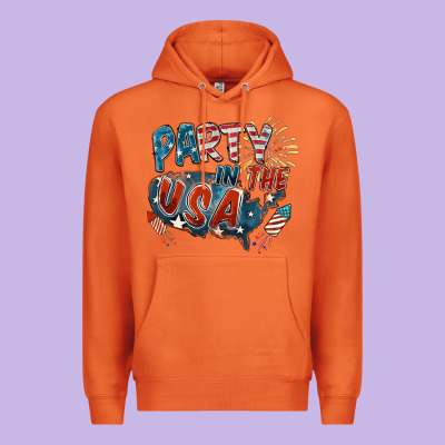 Party In The Usa Premium Hoodie Designed By Fadigitalartstudio