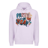 Lilac Party in the USA Premium Hoodie - FaDigitalArtStudio