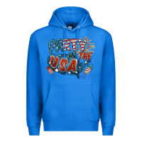 True Royal Party in the USA Premium Hoodie - FaDigitalArtStudio