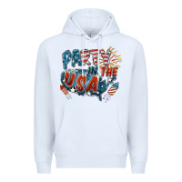 White Party in the USA Premium Hoodie - FaDigitalArtStudio