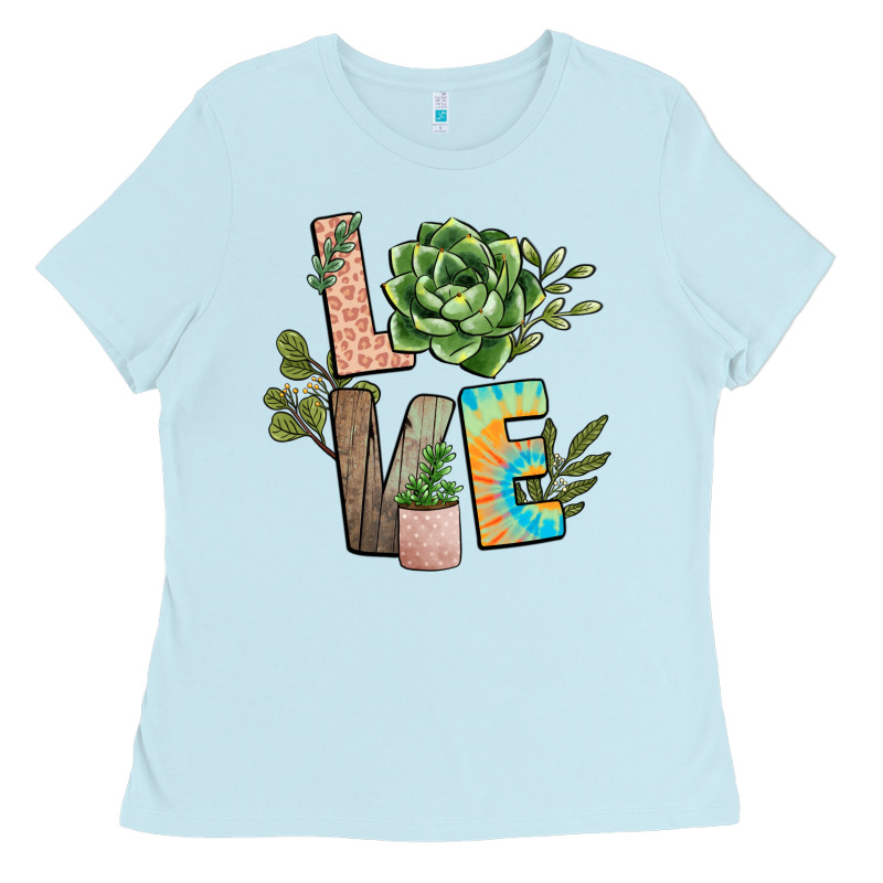 Plant Love Ladies Tee by NancyCooperArtShop | Teevron