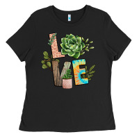 Black plant love Ladies Tee - NancyCooperArtShop