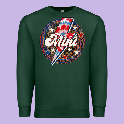 Western Mini  4th Of July Premium Sweatshirt Designed By Lillyallendesigns