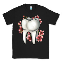 Black floral tooth Classic Tee - Jasminsmagicworld