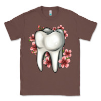 Chestnut floral tooth Classic Tee - Jasminsmagicworld