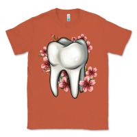 Copper floral tooth Classic Tee - Jasminsmagicworld