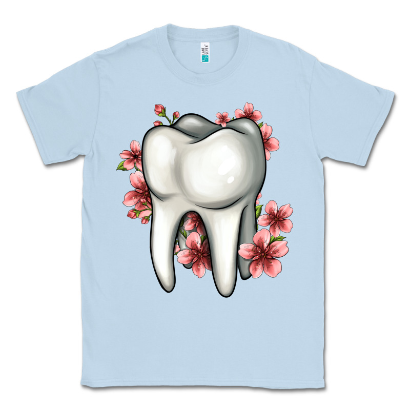 Floral Tooth Classic Tee by Jasminsmagicworld | Teevron