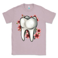 Lilac floral tooth Classic Tee - Jasminsmagicworld