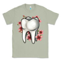 Matcha floral tooth Classic Tee - Jasminsmagicworld