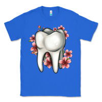 True Royal floral tooth Classic Tee - Jasminsmagicworld