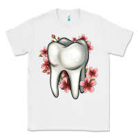 White floral tooth Classic Tee - Jasminsmagicworld