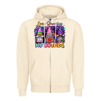 Sandshell love gnomies no brounds pride Zipper Hoodie - FaDigitalArtStudio
