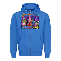 True Royal love gnomies no brounds pride Zipper Hoodie - FaDigitalArtStudio