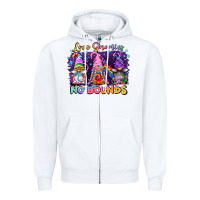 White love gnomies no brounds pride Zipper Hoodie - FaDigitalArtStudio
