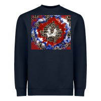 Navy patriotic tie dye Heavyweight Sweatshirt - CowGirlArtShop