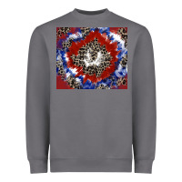Storm patriotic tie dye Heavyweight Sweatshirt - CowGirlArtShop