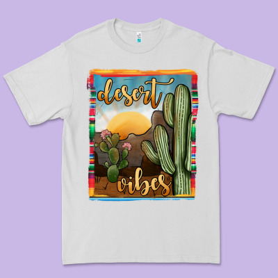 Desert Vibes Premium Tee Designed By Jahusdesignshop