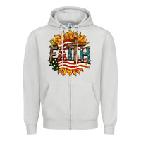 Faith Usa Zipper Hoodie | Teevron