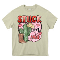 Mossy stuck on you Heavy Core Tee - MaliasSmallBusiness