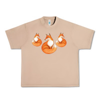 Burro Three Little Foxes IN Fox Family I Gift Urban Heavy Tee - Bettercallsaul