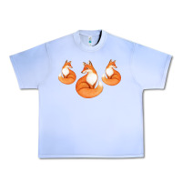 Grape Ice Three Little Foxes IN Fox Family I Gift Urban Heavy Tee - Bettercallsaul