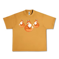Peanut Butter Three Little Foxes IN Fox Family I Gift Urban Heavy Tee - Bettercallsaul